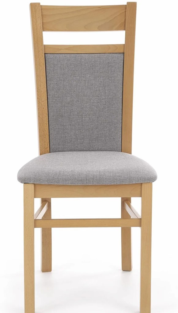 Scaun Gerard 2 material gri stejar