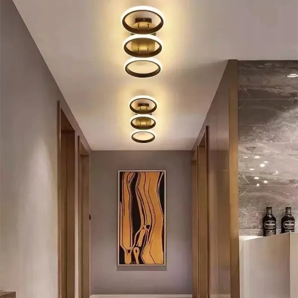 Plafonieră dimabilă LED/30W/230V 3000-6500K neagră Wi-Fi Tuya + telecomandă