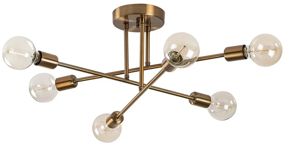 Plafonieră aurie 64x64 cm Flower – Opviq lights