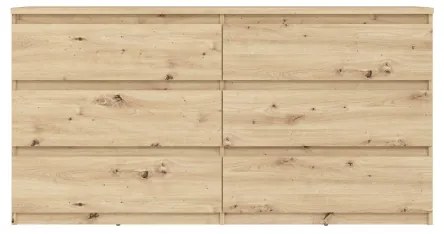 Comodă cu sertare MAO, stejar Artisan