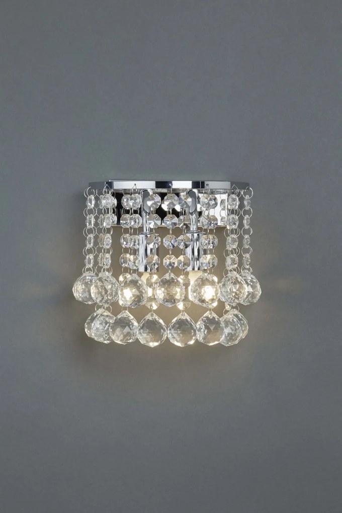 Aplica perete eleganta design modern Hanna crom 2402-2CC SRT
