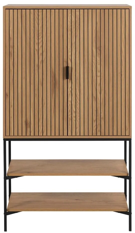 Dulap cu aspect de lemn de stejar 80x140 cm Jaipur – Actona