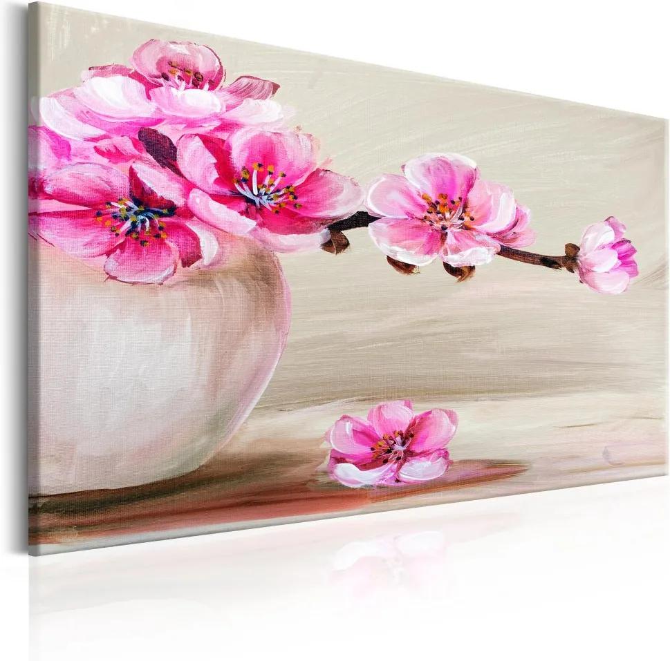 Tablou pe pânză - Still Life: Sakura Flowers 120x80 cm