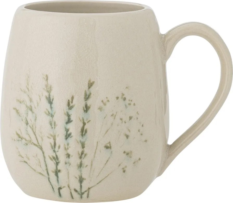 Cană din ceramică cu flori de câmp, D10×H10,5 cm, 400 ml, „Bea"