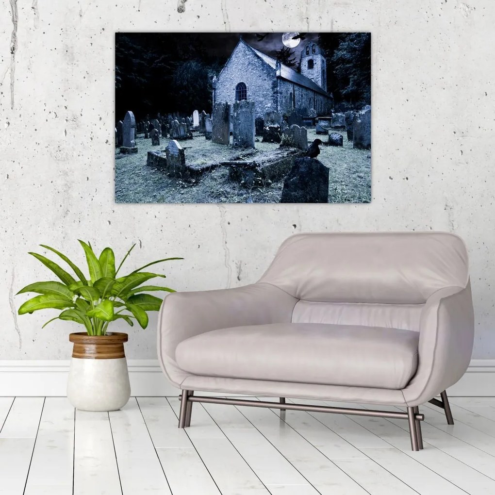 Tablou - Noapte întunecată (90x60 cm)