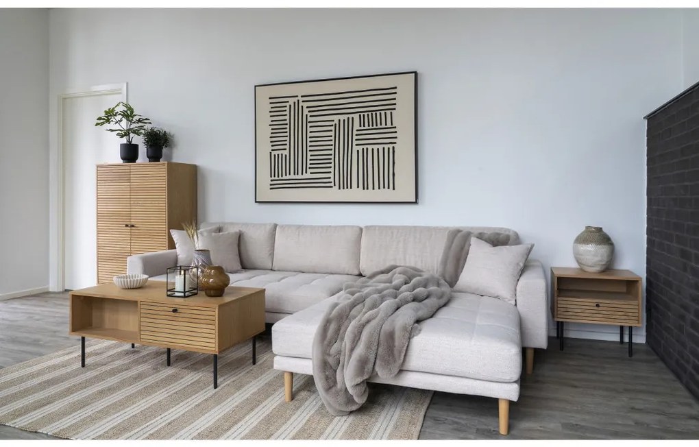 Vază, ceramică, alb/verde ø26x30,5 cm