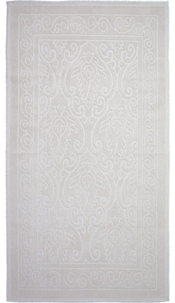 Covor din bumbac Vitaus Osmanli, 80 x 200 cm, crem