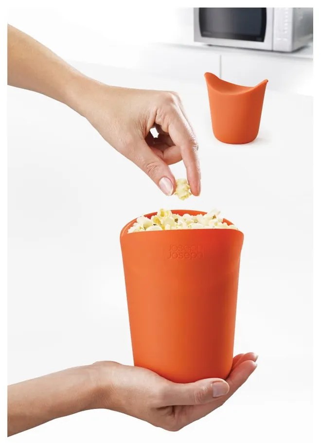 Set 2 recipiente pentru popcorn pentru cuptorul cu microunde Joseph Joseph M-Cuisine