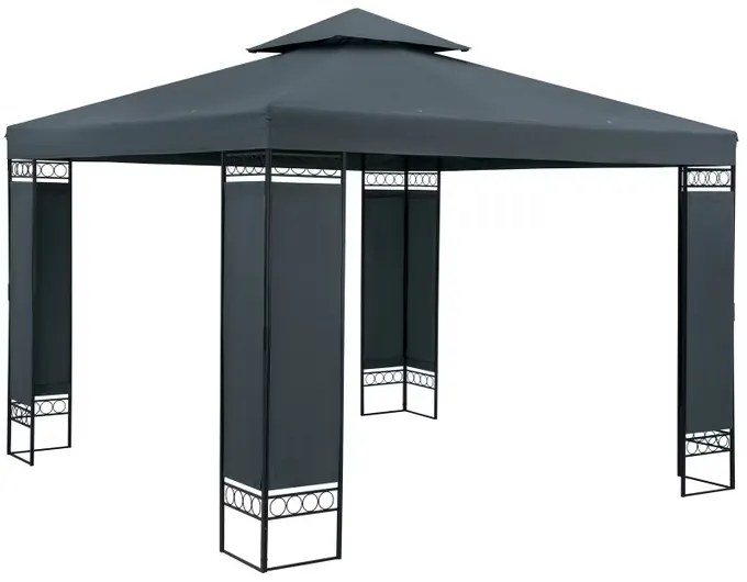 Deuba Pavilion de grădină Lorca 3x3 m - antracit