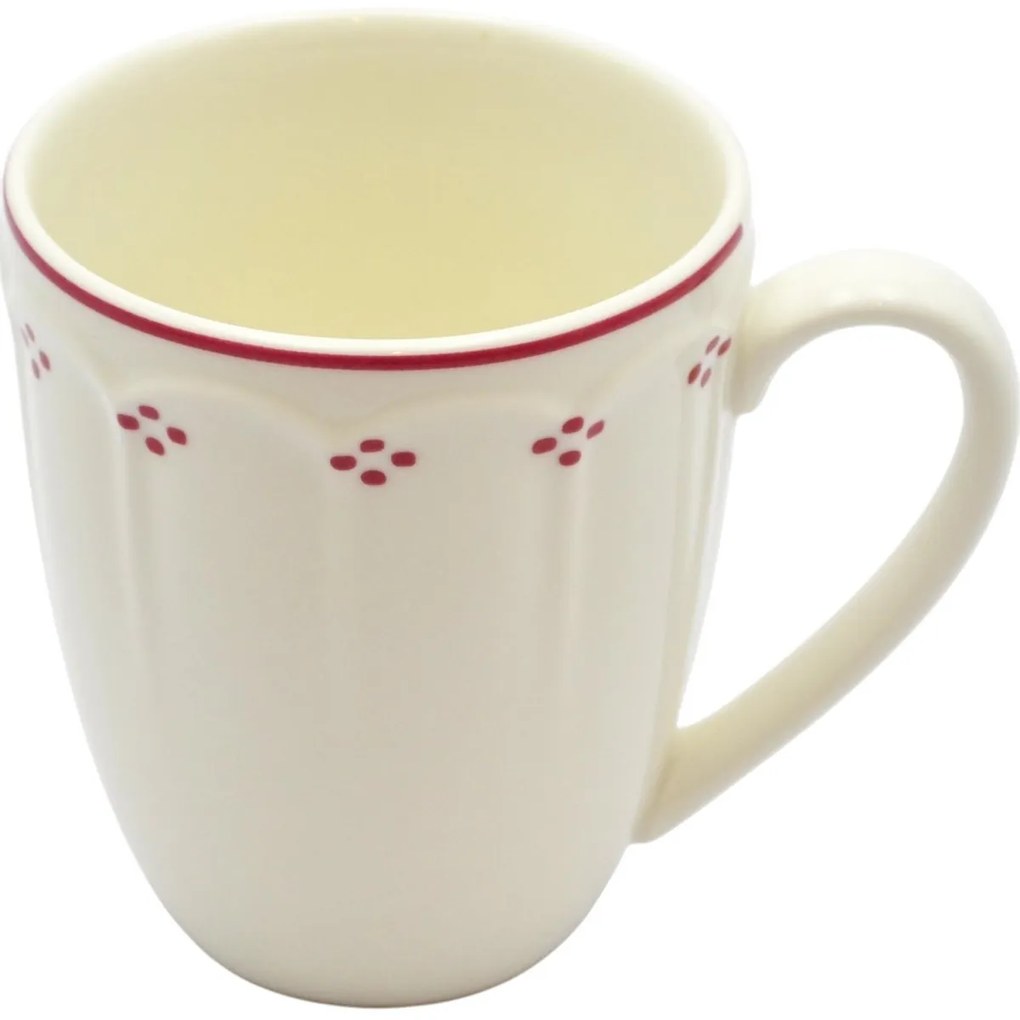 Mäser Set de căni de cafea Lova Red 390 ml, 4 buc.