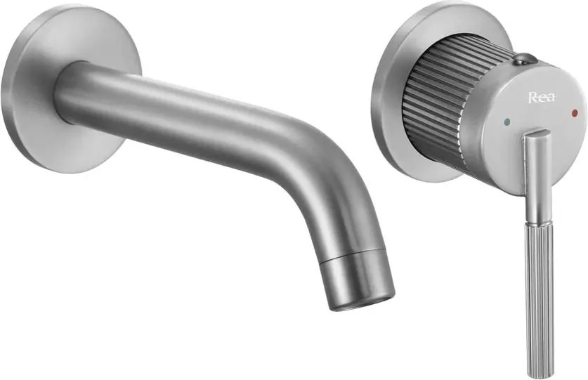 Baterie de lavoar incastrata Rea Argon crom periat + BOX