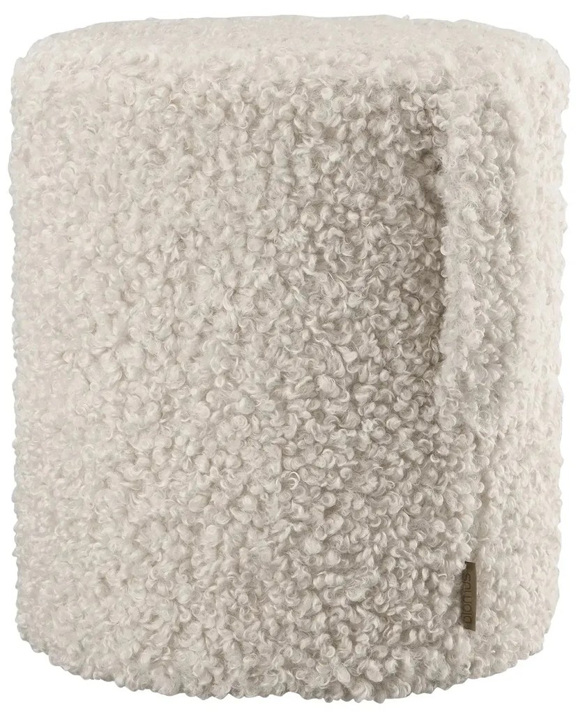 Puf, colecția TEDDY | H 40 cm, Ø 35 cm - Moonbeam - Blomus