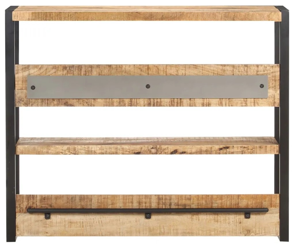 321793 vidaXL Masă de bar, 120 x 40 x 101 cm, lemn de mango nefinisat
