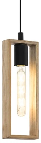 Eglo 49473 - Lustră pe cablu LITTLETON 1xE27/60W/230V