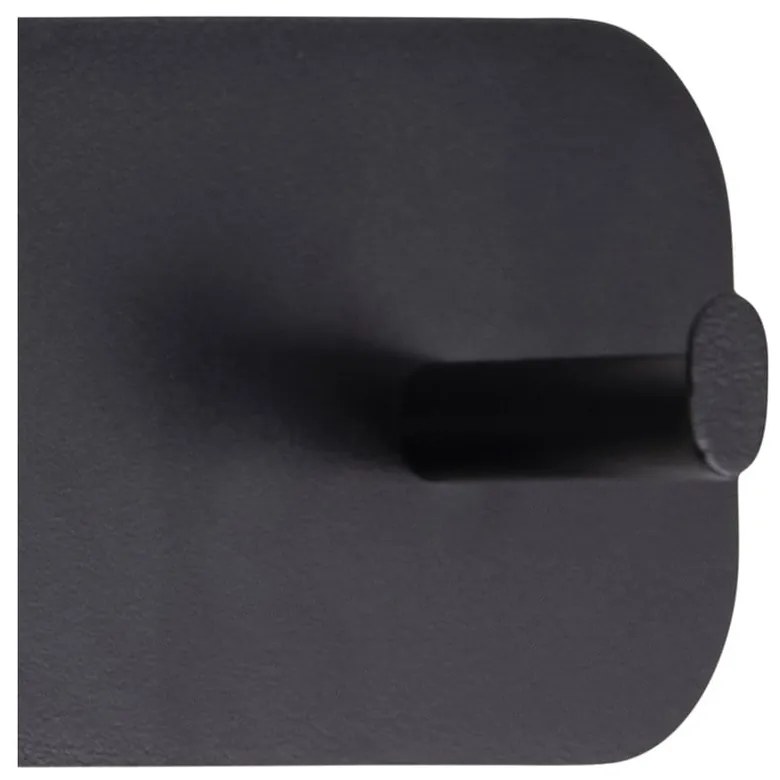 Cuier de perete din metal Actona Selje, negru