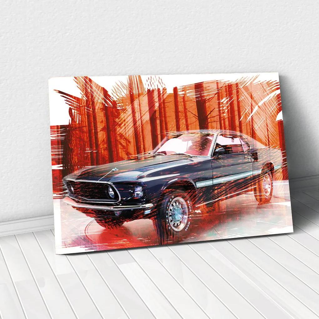 Tablou Canvas - Mustang 60 x 95 cm