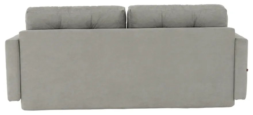 Canapea extensibilă, gri textil Queens, AURELIA