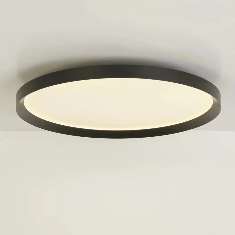 Plafoniera LED dimabila CCT 3000/4000K Prisma 45 negru