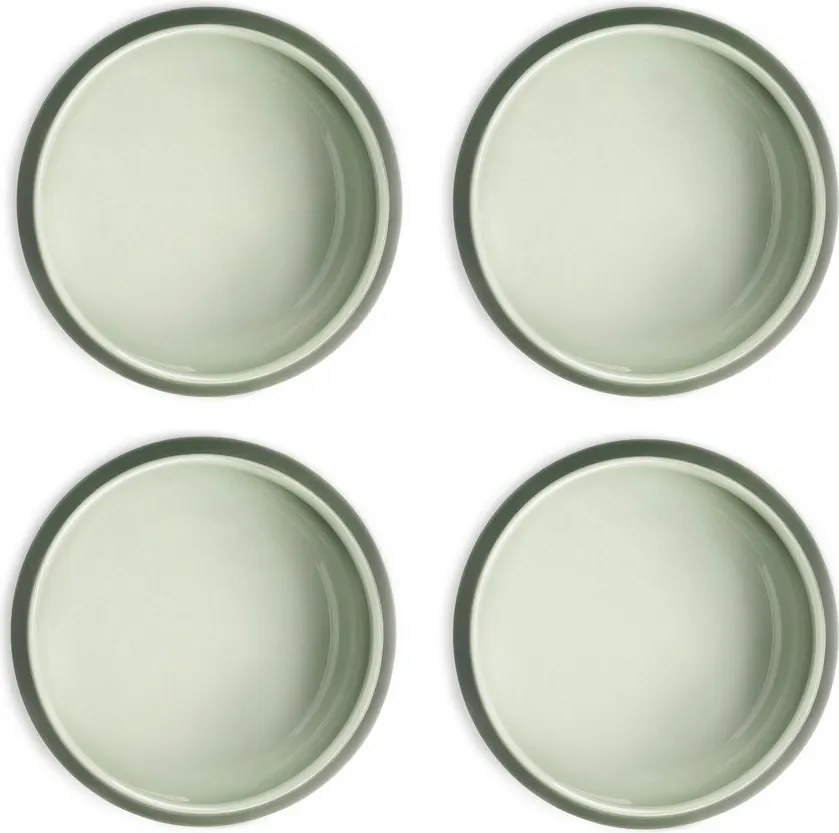 Boluri mici verzi 4 buc. pentru supă/pentru ramen din gresie 1 l Aura Vira – Bonami Selection