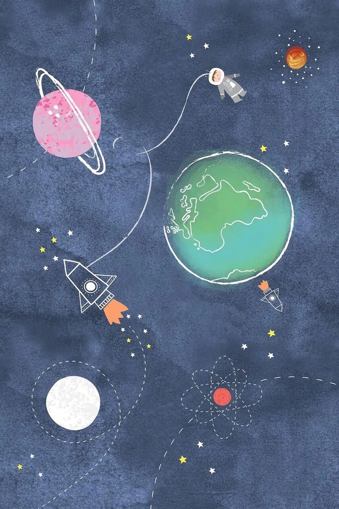 Covor, HMNT511, 100x200 cm, Multicolor