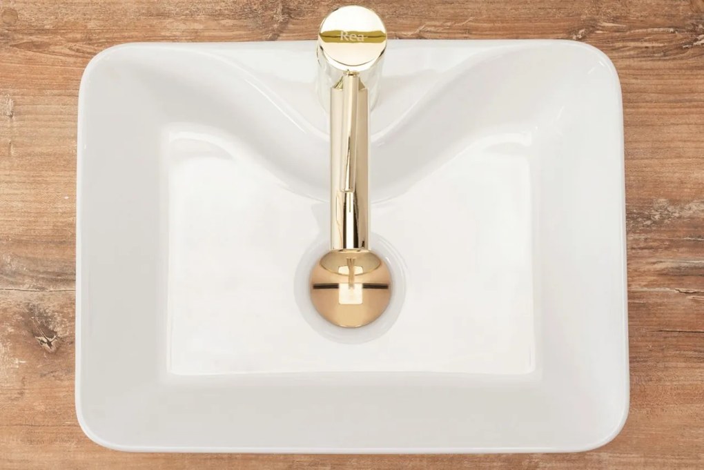 Lavoar Kelly Mini alb ceramica sanitara - 41 cm