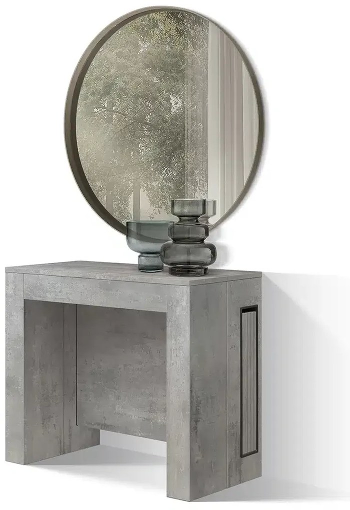 Consola extensibila tip masa Rimini - ALB - 300 cm/90 cm /76 cm - 12 - Extensibila