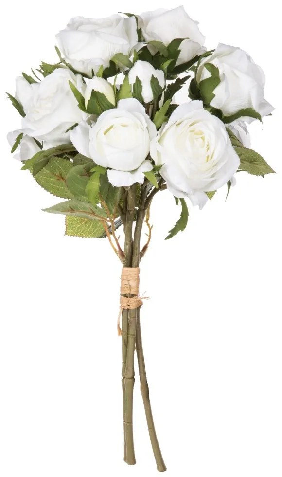 Flori artificiale pentru vaza, buchet de trandafiri, 40 cm