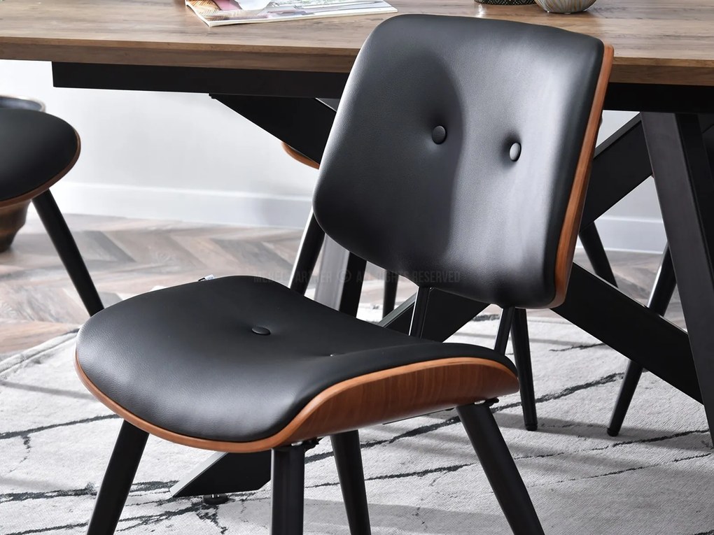 Scaun Grimo (nuc + negru). Promo -14%. 1111069