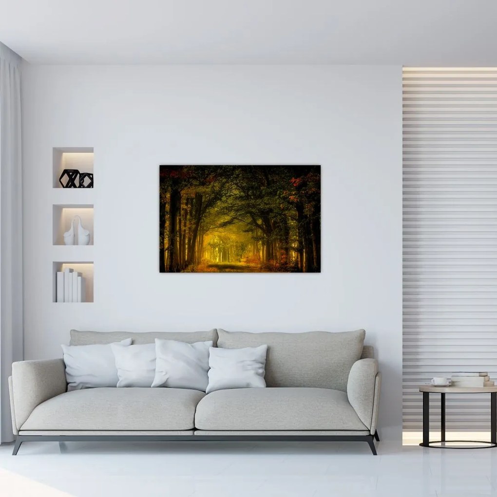 Tablou cu pădure (90x60 cm)