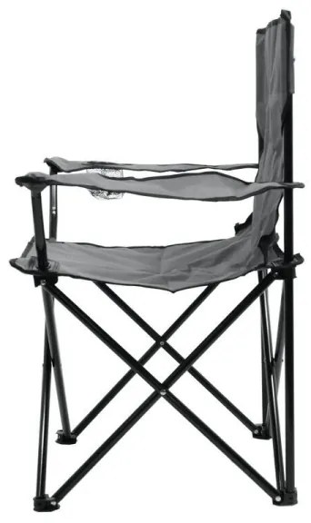 Scaun pliabil de drumeții, gri