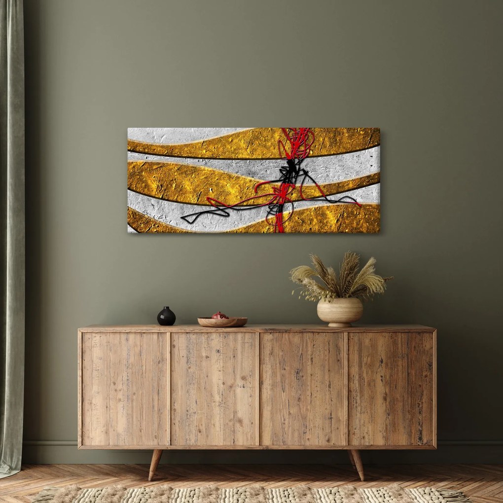 Tablou abstract (120x50 cm)