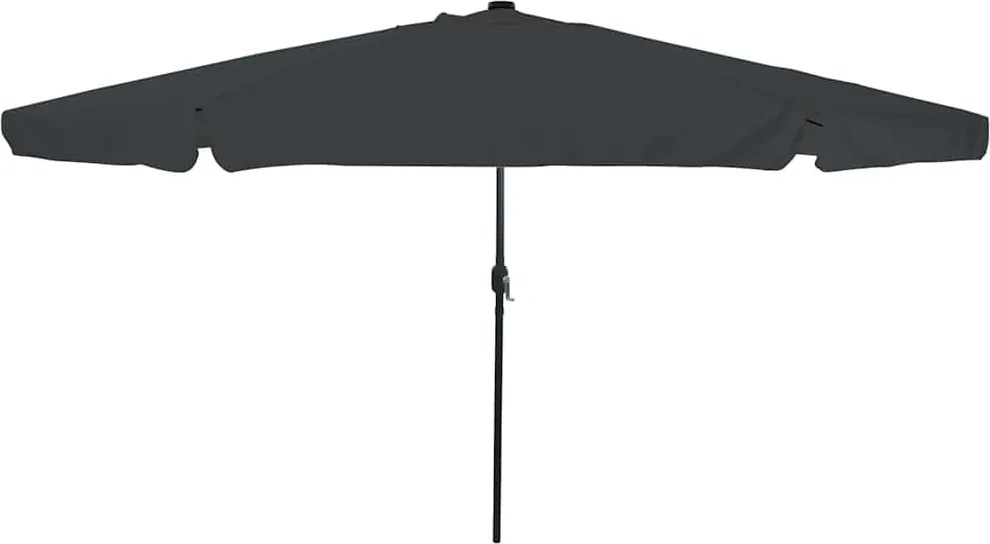 vidaXL Parasol de Grădină Antracit 395 x 395 x 245 cm Poliester
