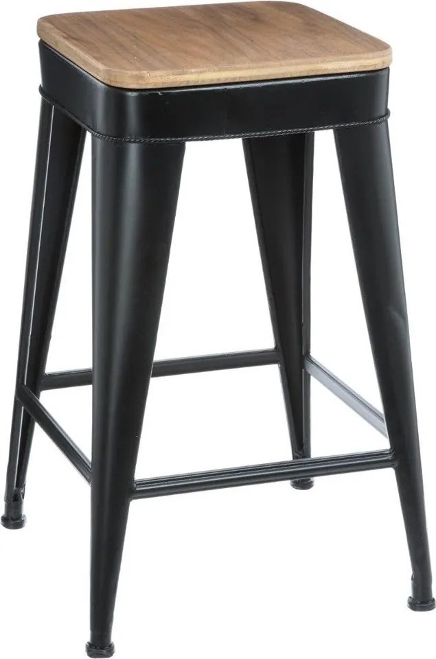 Scaun, 60x38x38cm, Negru, 60x38 cm, Atmosphera