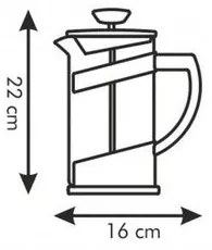 Cană de ceai și cafea Tescoma TEO 1 l, 1 l