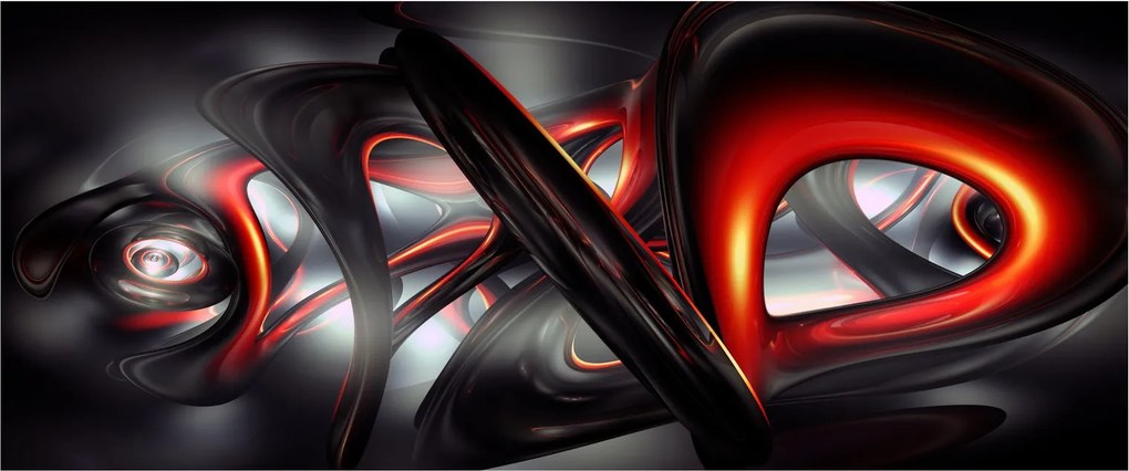 Tablou abstracție (120x50 cm)