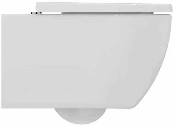 Set vas WC suspendat Ideal Standard Ellisse rimless cu capac softclose alb