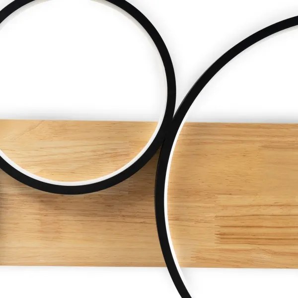 BRILAGI - Plafonieră LED PLANK LED/38W/230V 4000K 40x120 cm lemn
