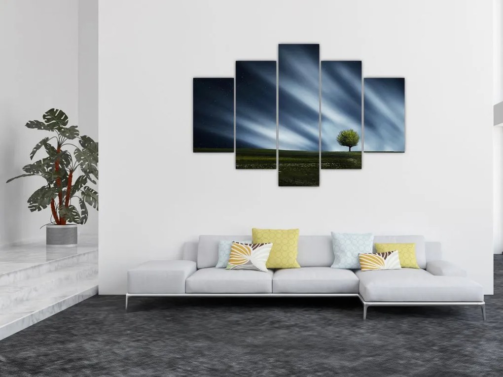 Tablou -Aurora boreală (150x105 cm)