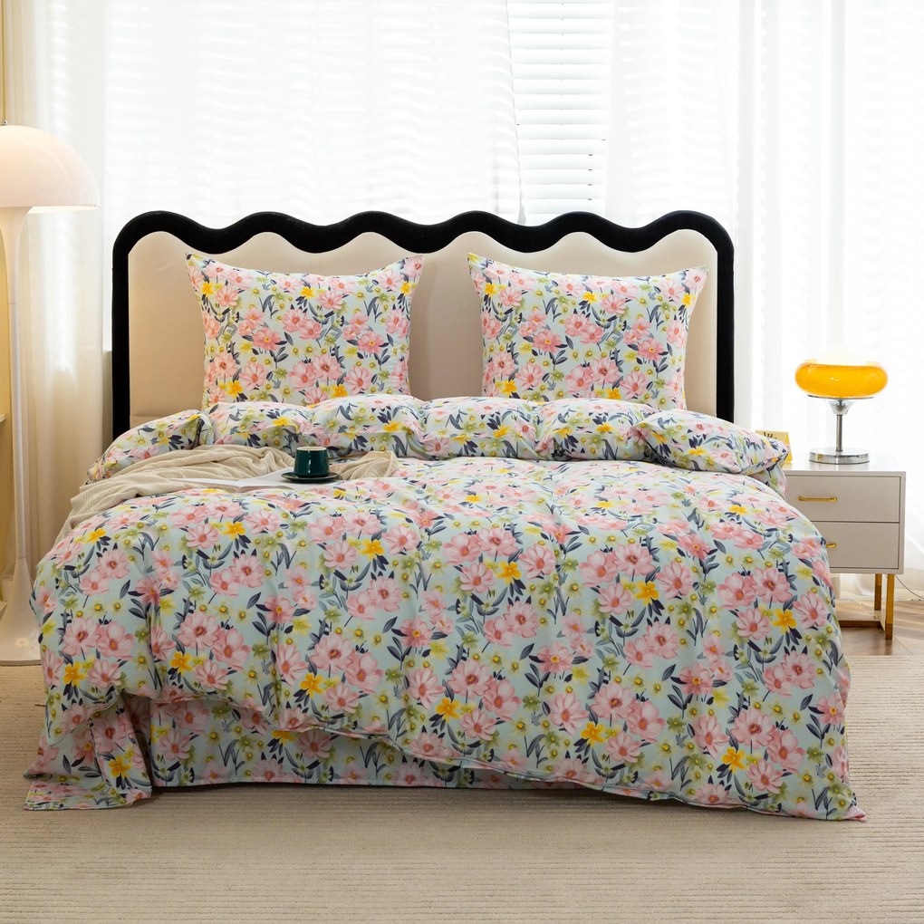 Lenjerie de pat din microfibra GARDENIA, colorata Dimensiune lenjerie de pat: 70 x 80 cm | 140 x 200 cm