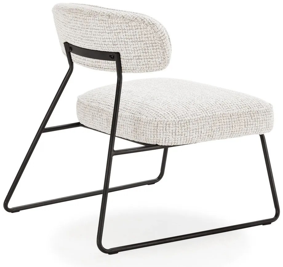 Fotoliu alb/bej Elon – Marckeric