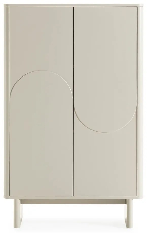 Dulap crem 80x130x40 cm Solei – MOME