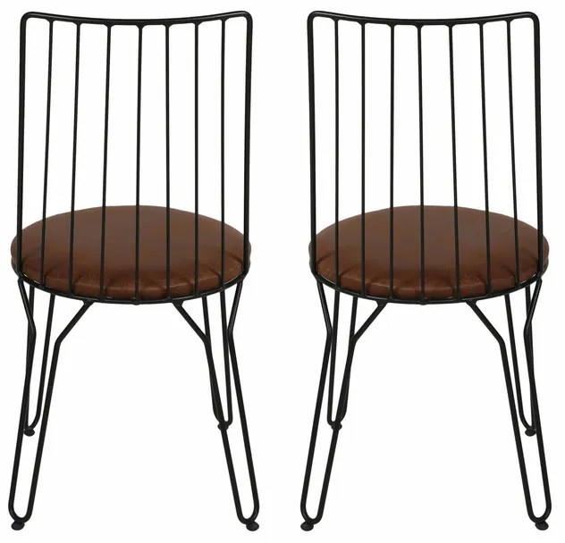 Set de scaune de sufragerie Ada Brown, 2 buc.
