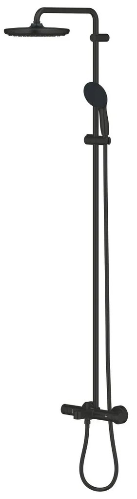 Grohe Vitalio Start System set de dus perete cu termostat da negru 269882431