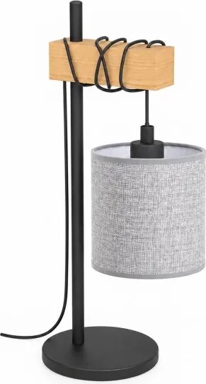 BRILAGI - Lampă de masă NUBILA 1xE27/40W/230V maro/negru/gri