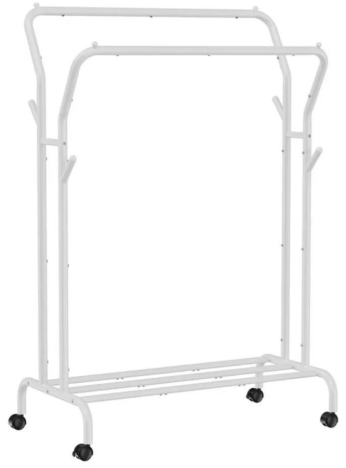 Cuier mobil de podea LINEA, alb