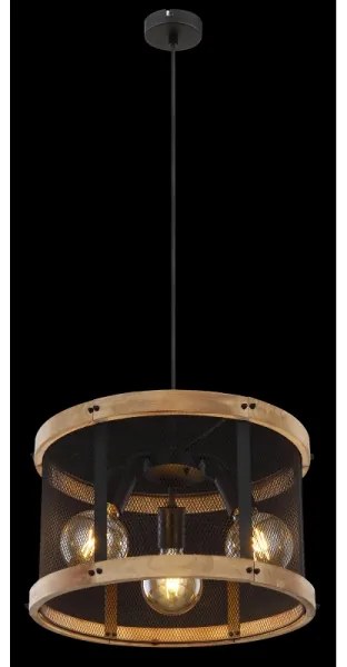 Lustră pe cablu Globo 15661H1 JEANIE 3xE27/40W/230V d. 40 cm