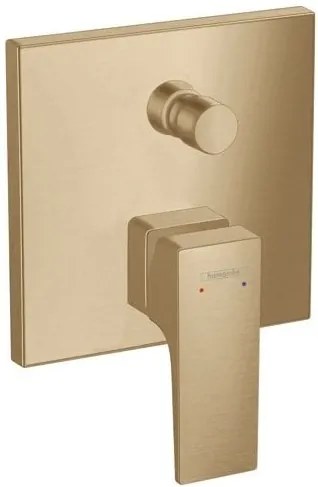 Baterie cada Hansgrohe Metropol, montaj incastrat, brushed bronze - 32545140