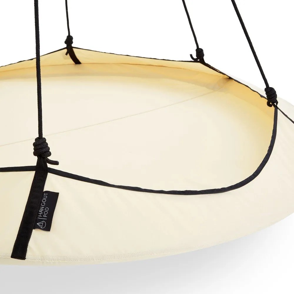 Leagăn de grădină crem-negru - Hangout Pod