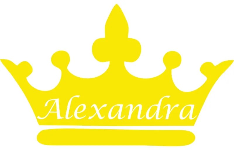 Sticker perete personalizat My Name Girl 4