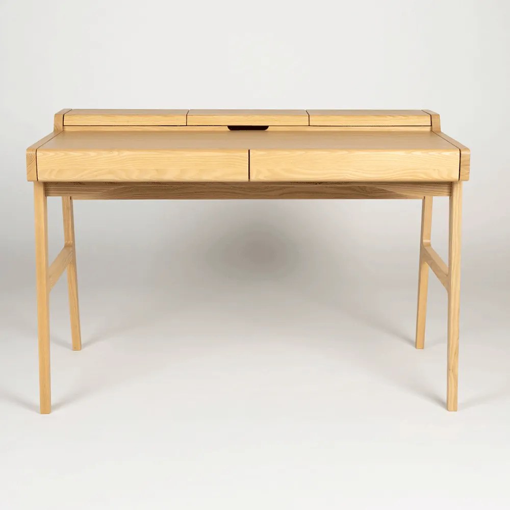 Birou de tip secretaire 70x120 cm Kaat – Zuiver